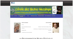 Desktop Screenshot of ecoledesgestes.com