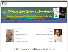 Tablet Screenshot of ecoledesgestes.com